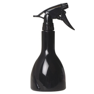Water Spray Bottle - Tall, Black